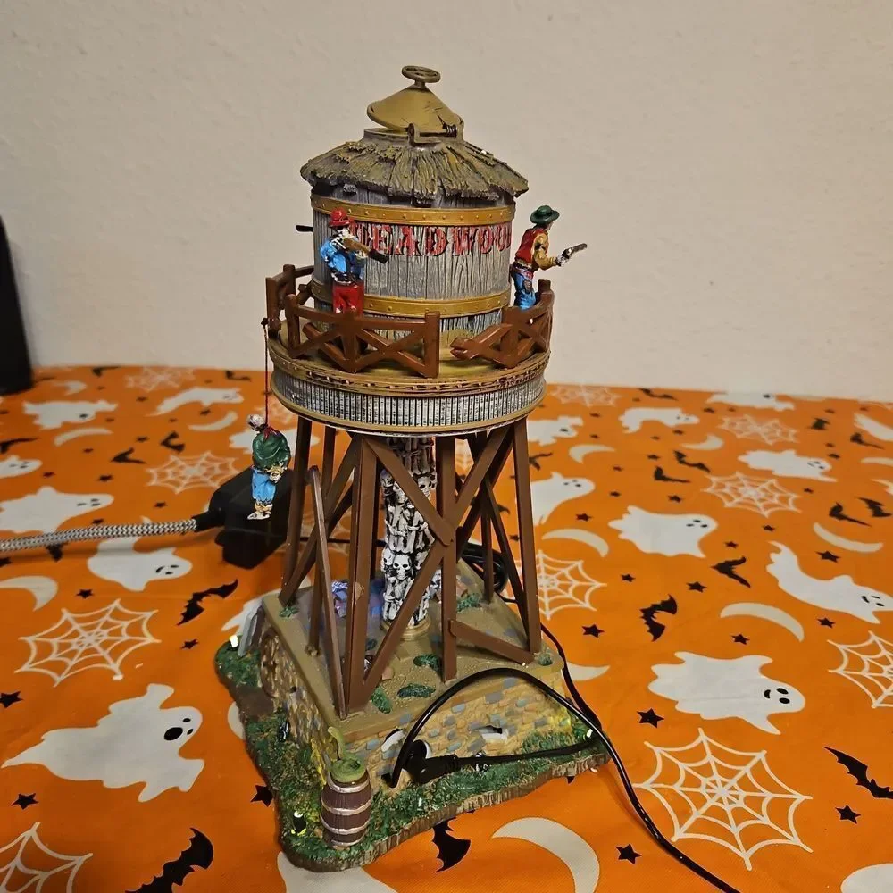 Lemax Spooky Town Haunted Water Tower